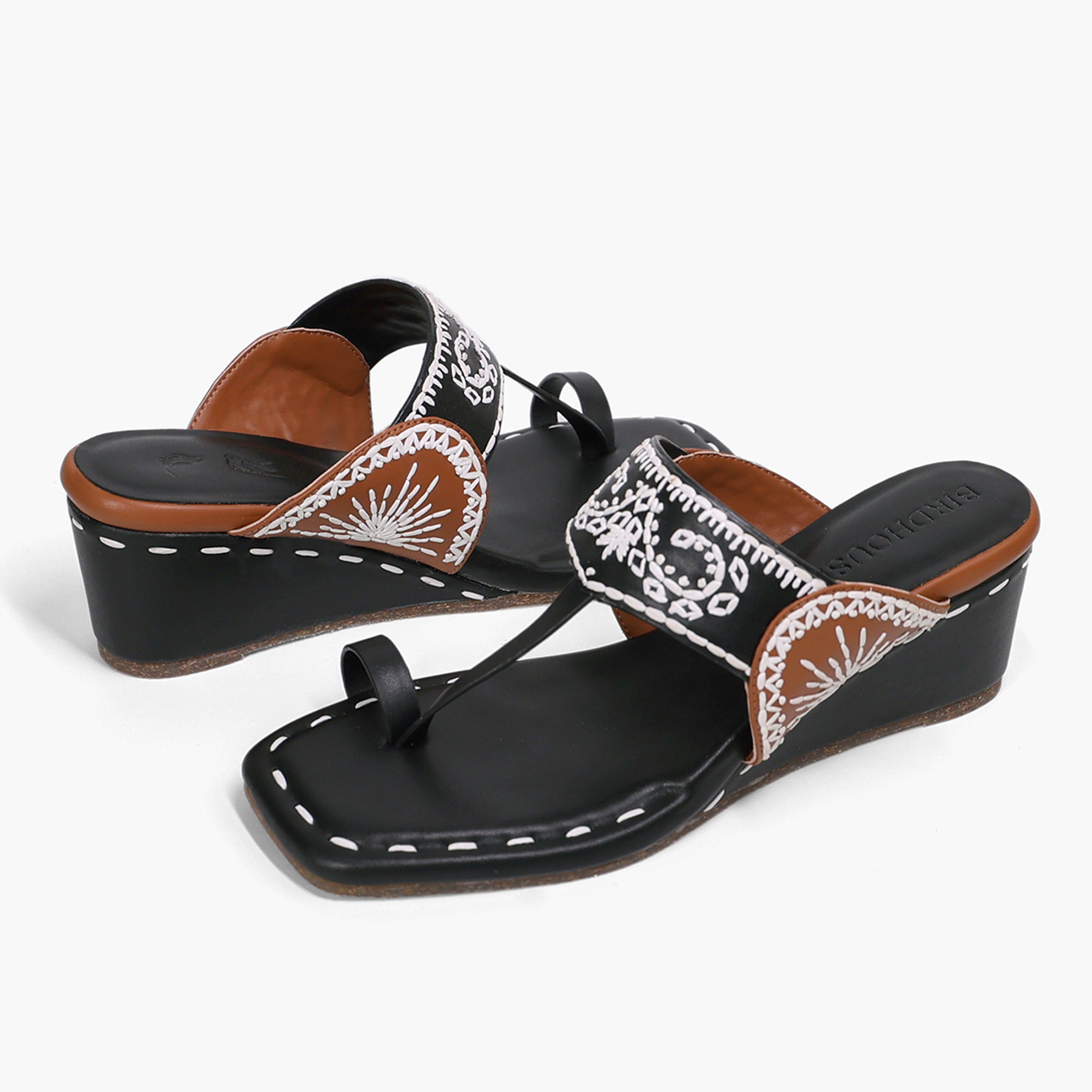 Black Mandana Heels
