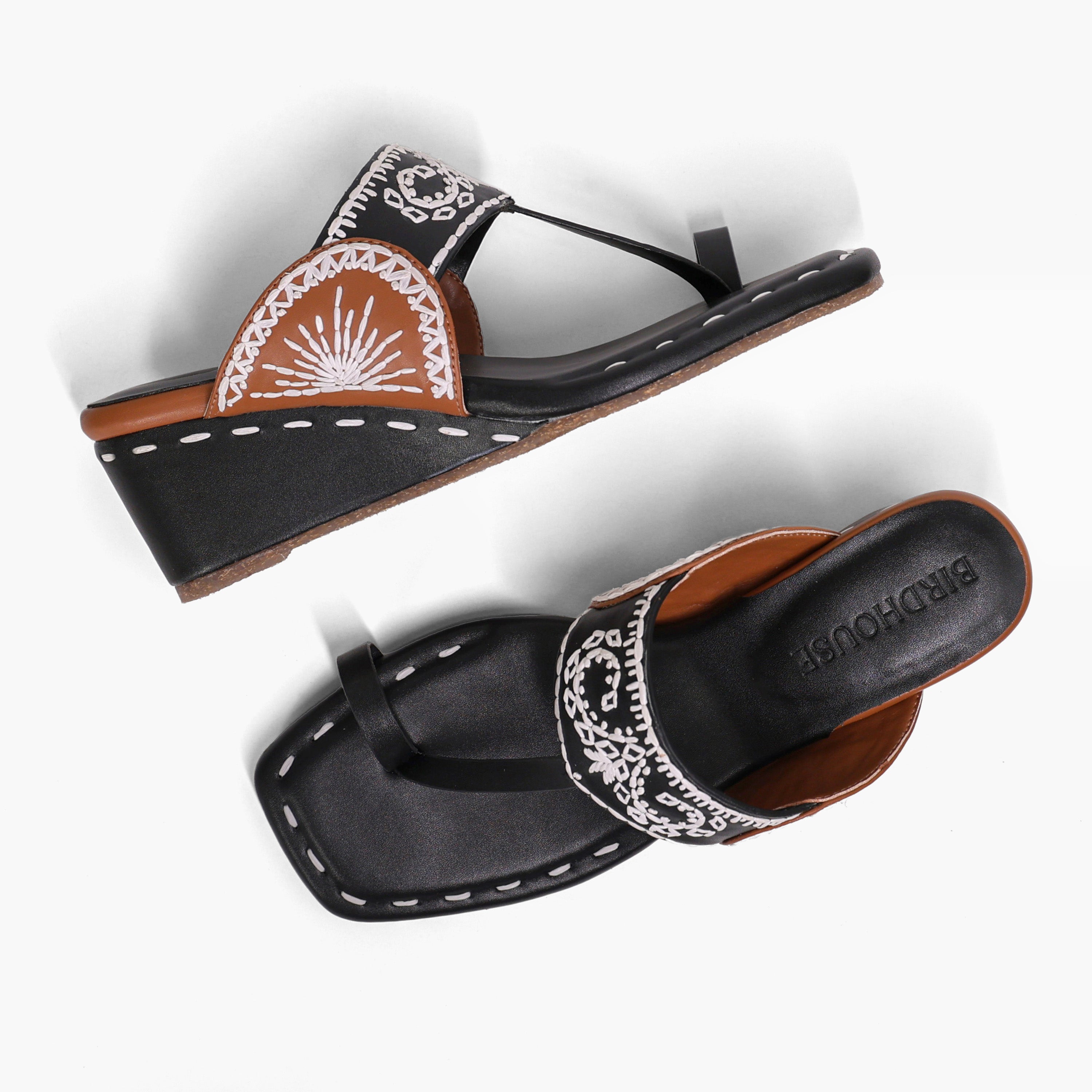 Black Mandana Heels