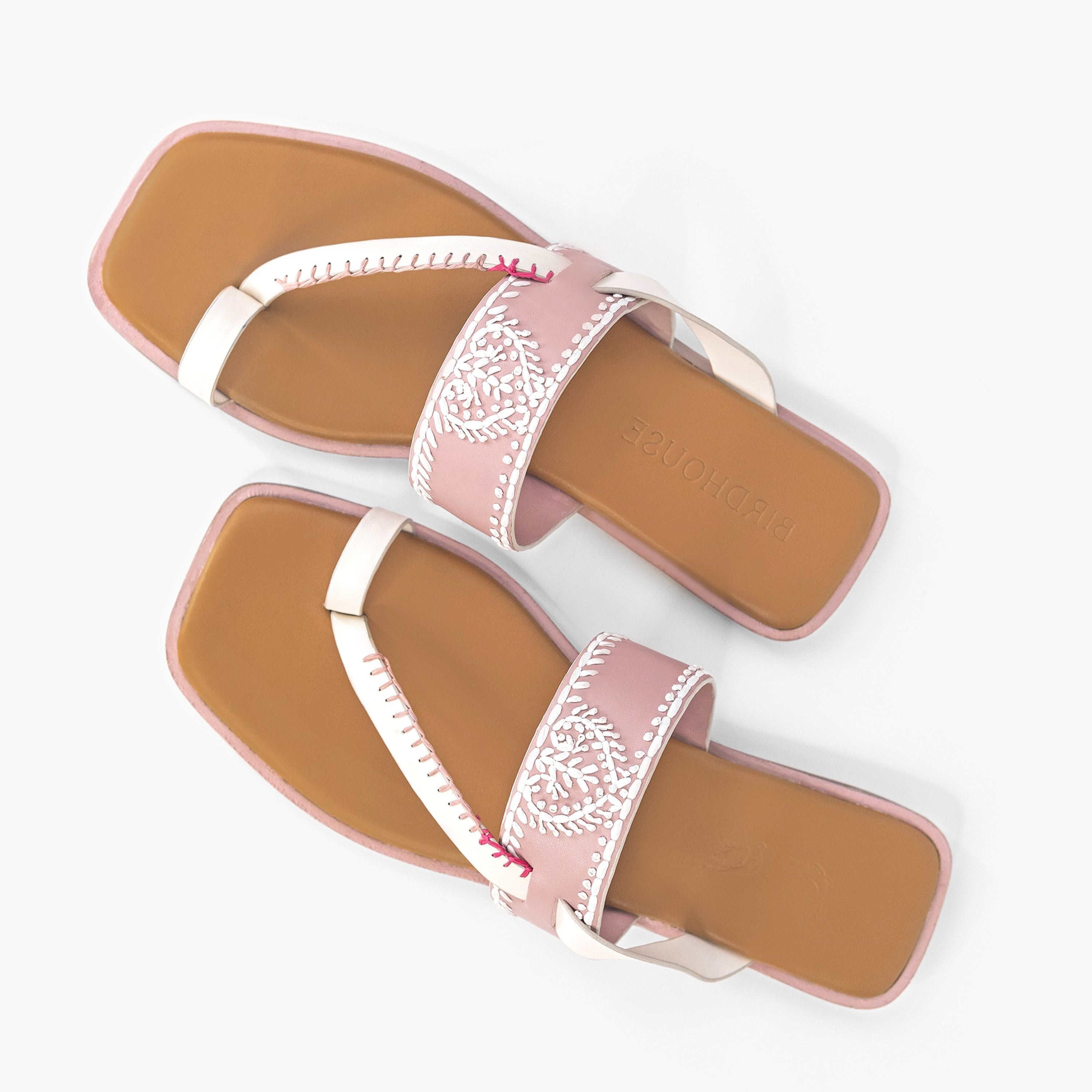 Pink Aangan Flats