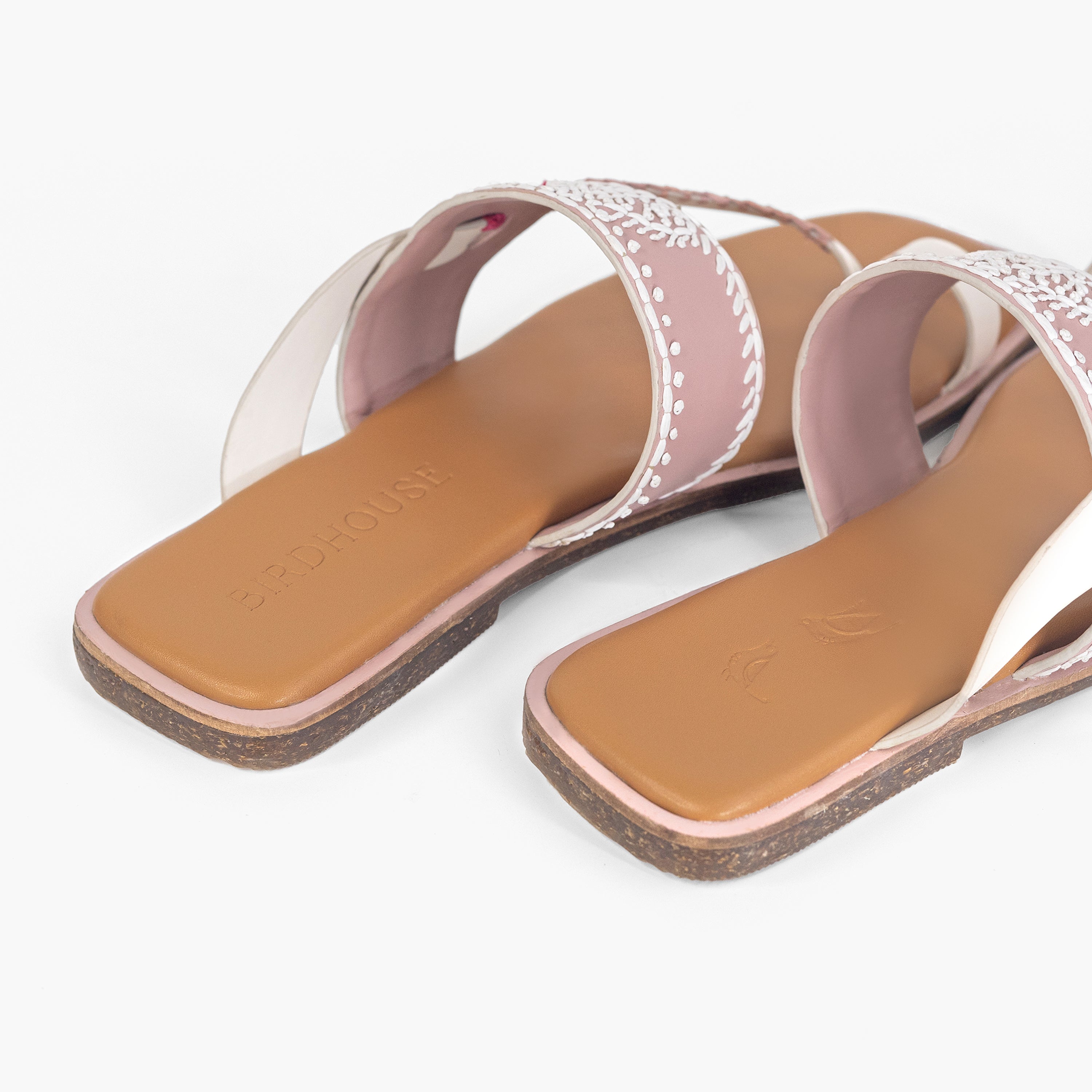 Pink Aangan Flats