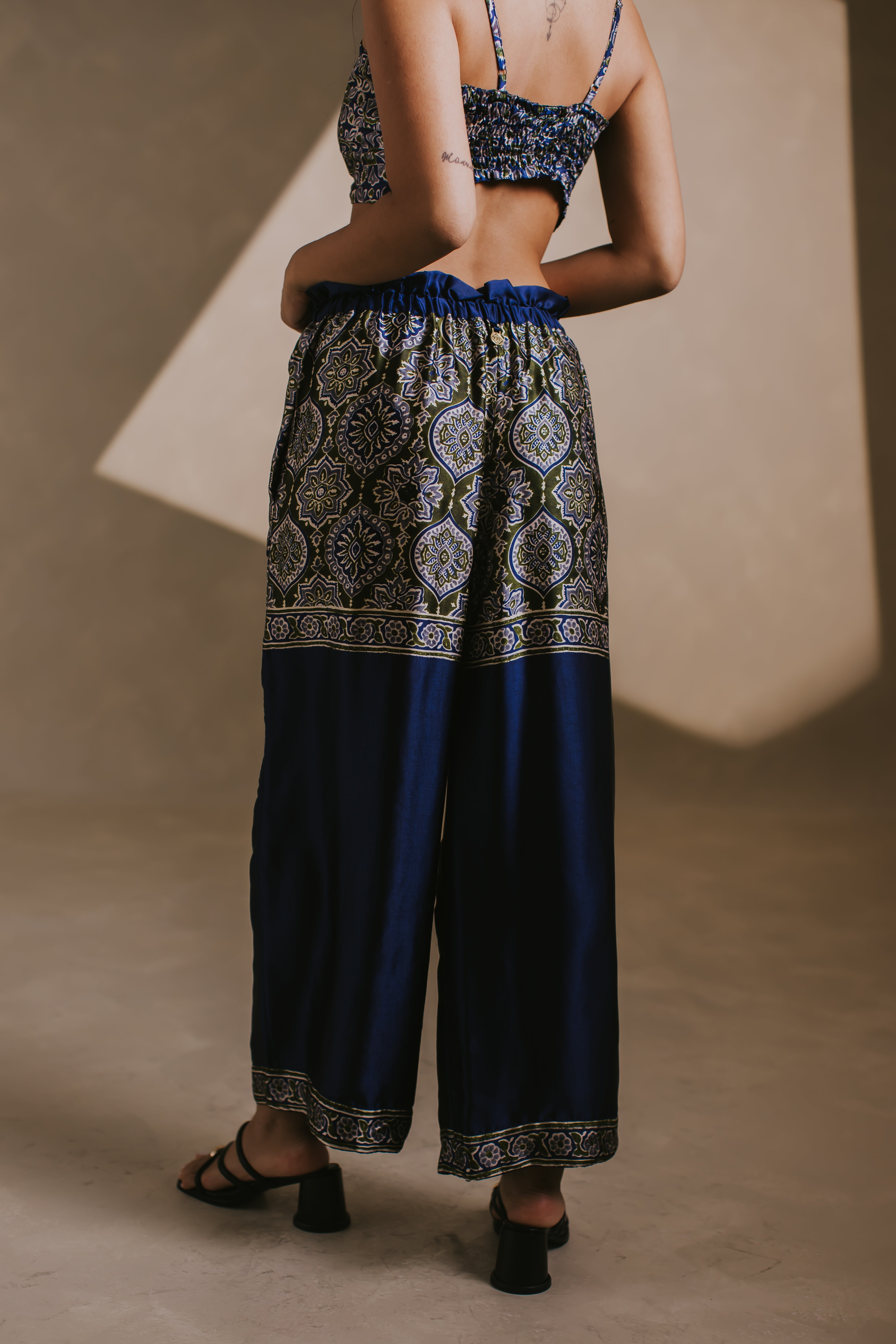 Ultramarine Modal Silk Breeze Pants