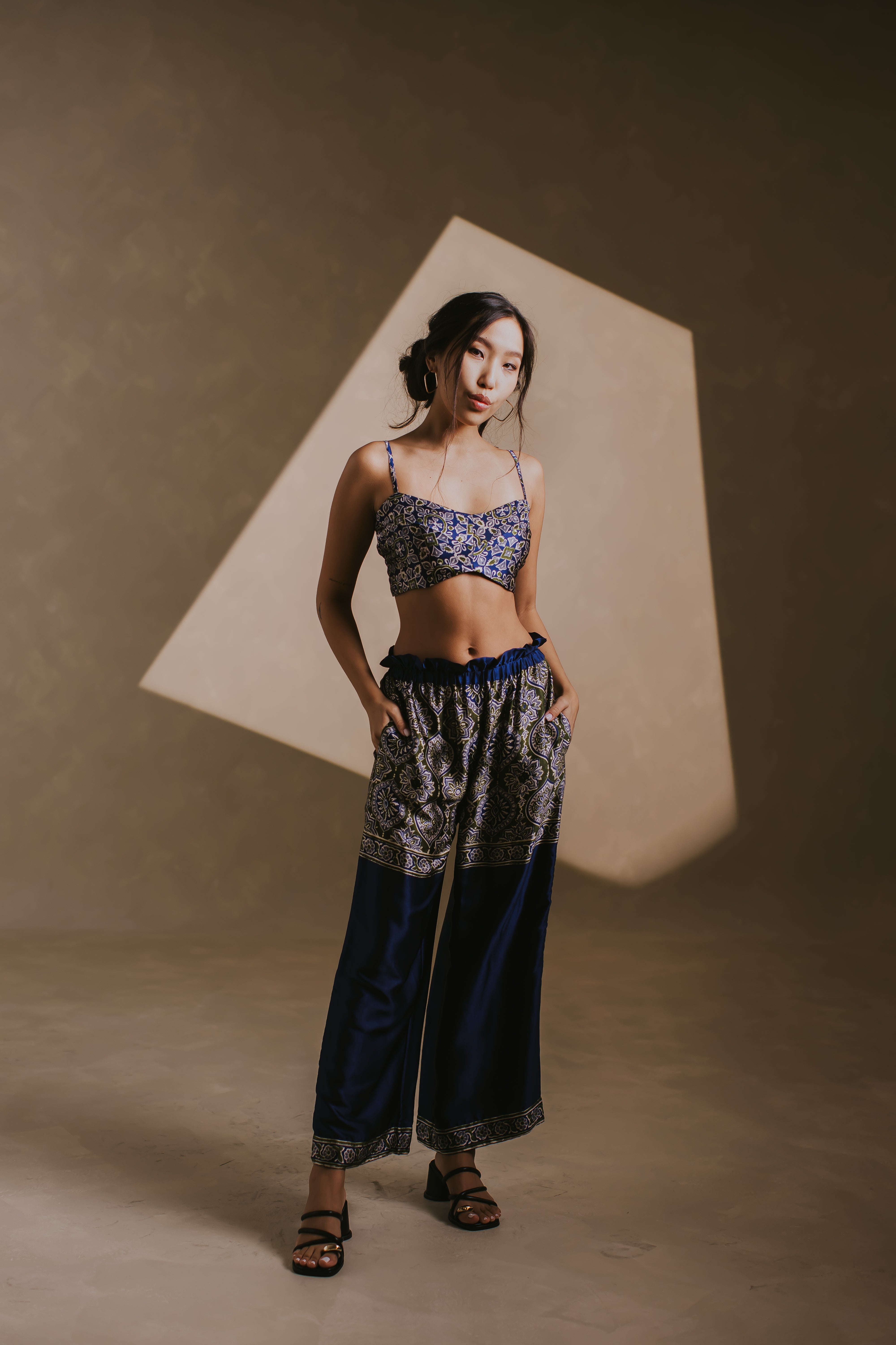 Ultramarine Modal Silk Breeze Pants
