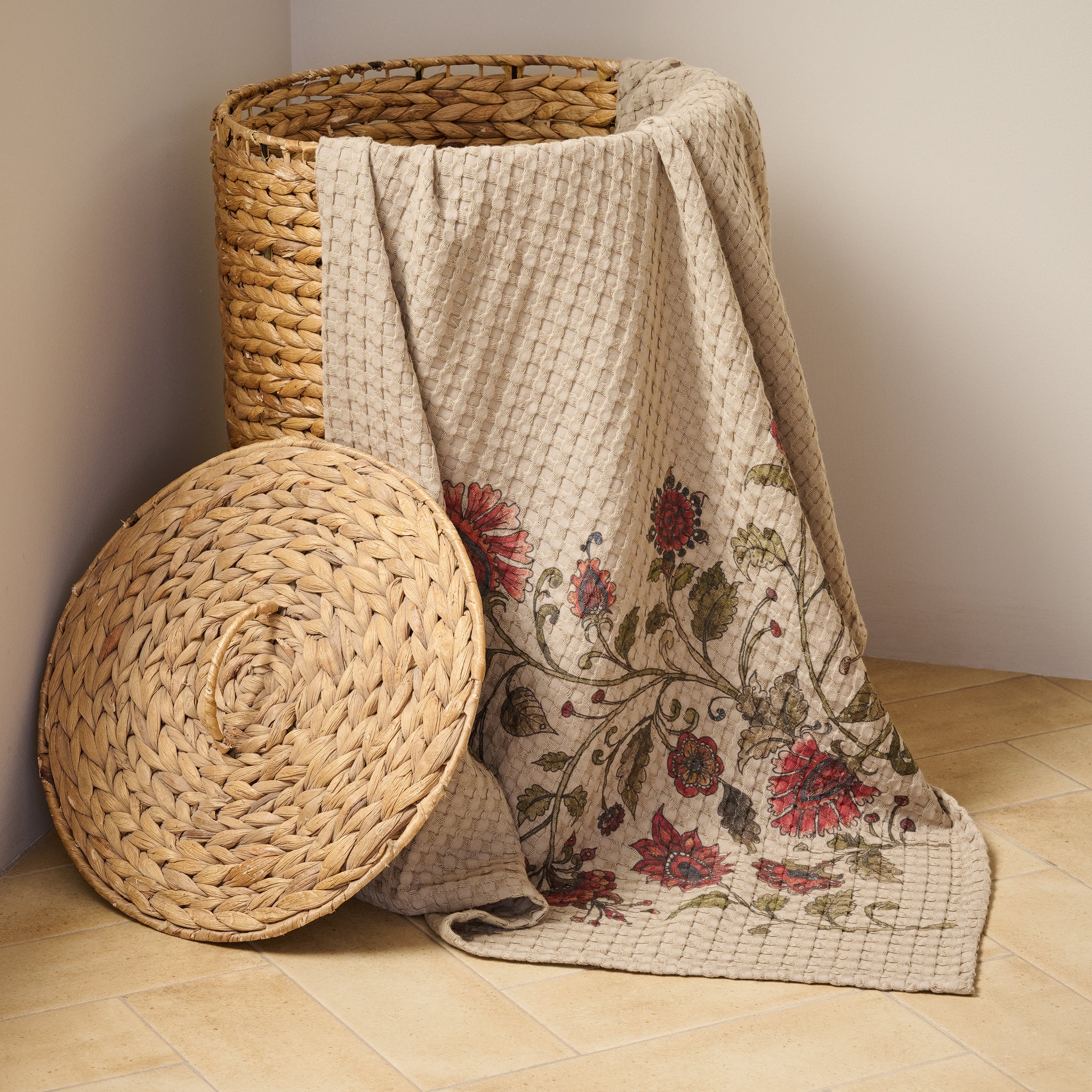 Kshupa Cotton Bamboo Waffle  Bath Set