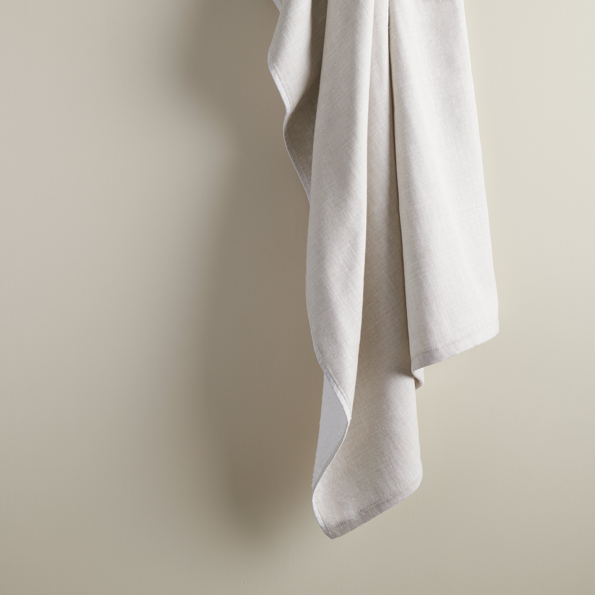 Earth Stucco Cotton Bamboo Hammam Terry XL Bath Towel