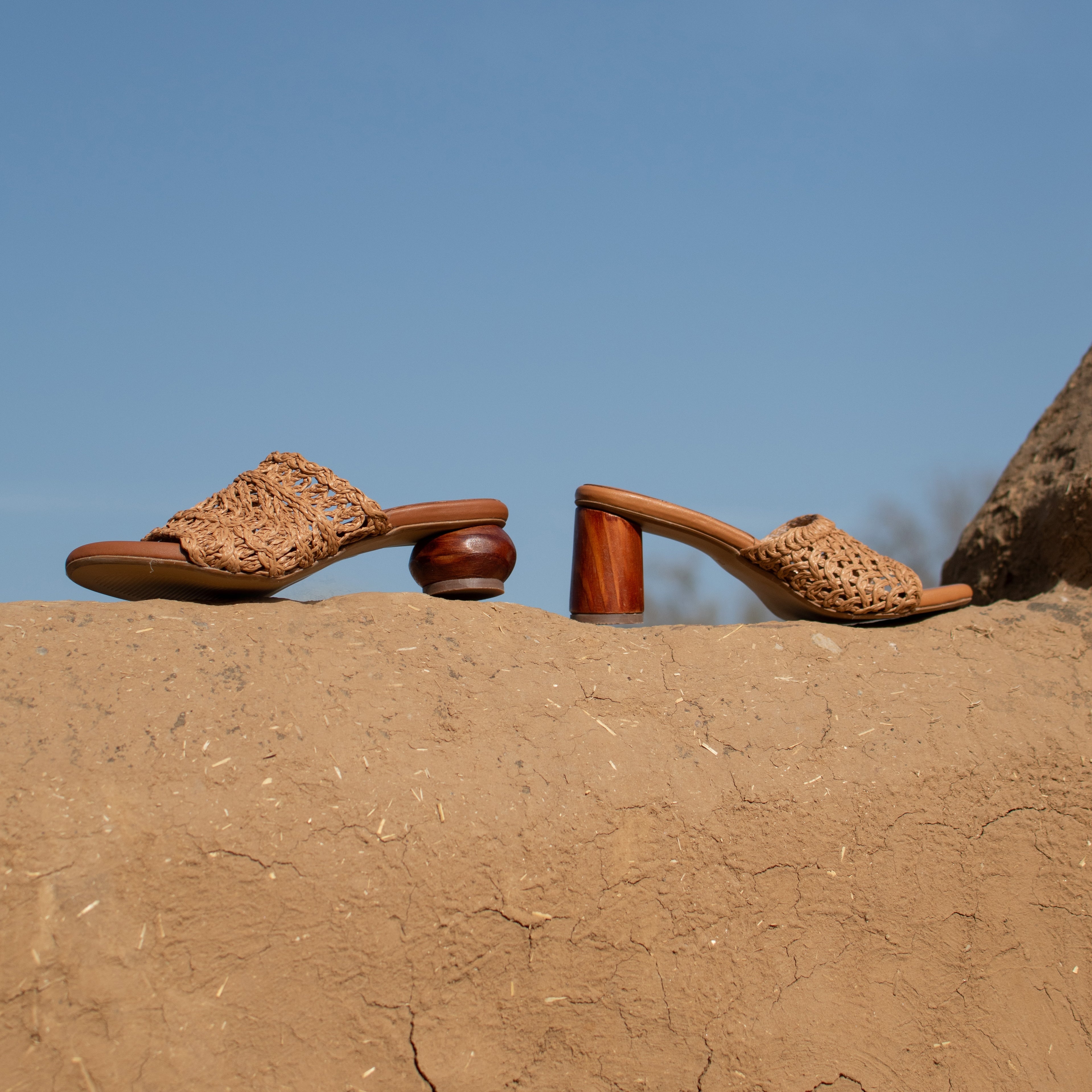 Tan Baya Heels