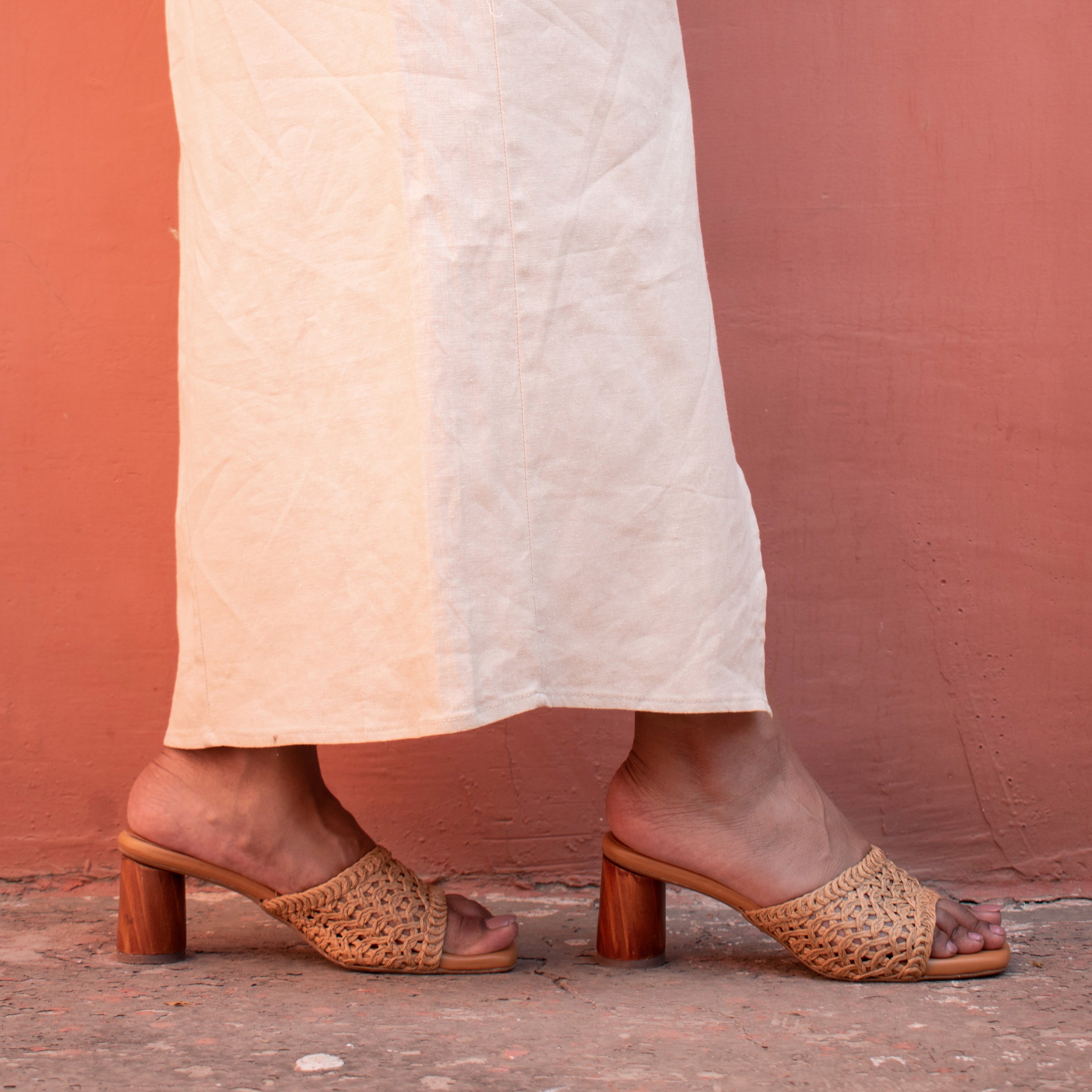 Tan Baya Heels