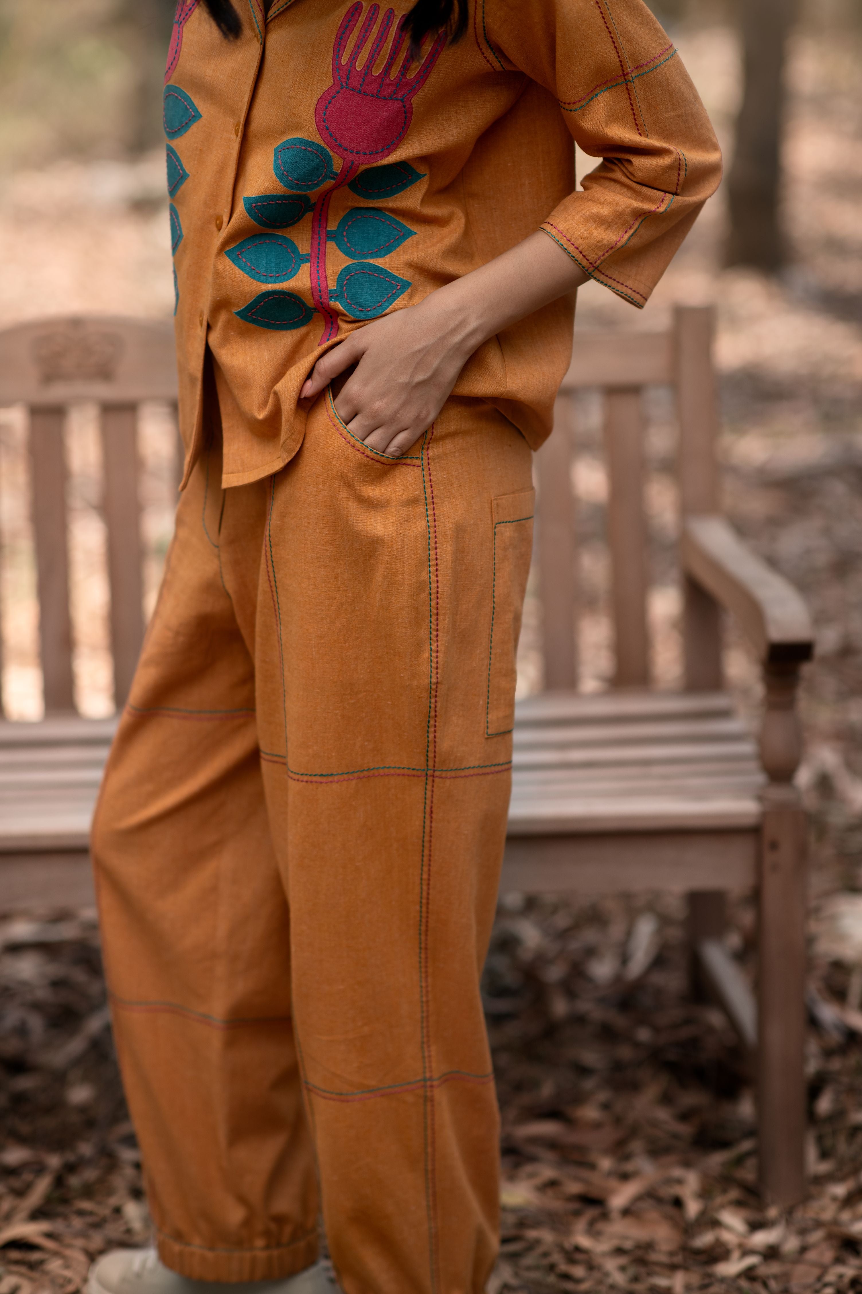 Mustard Ika Co-ord