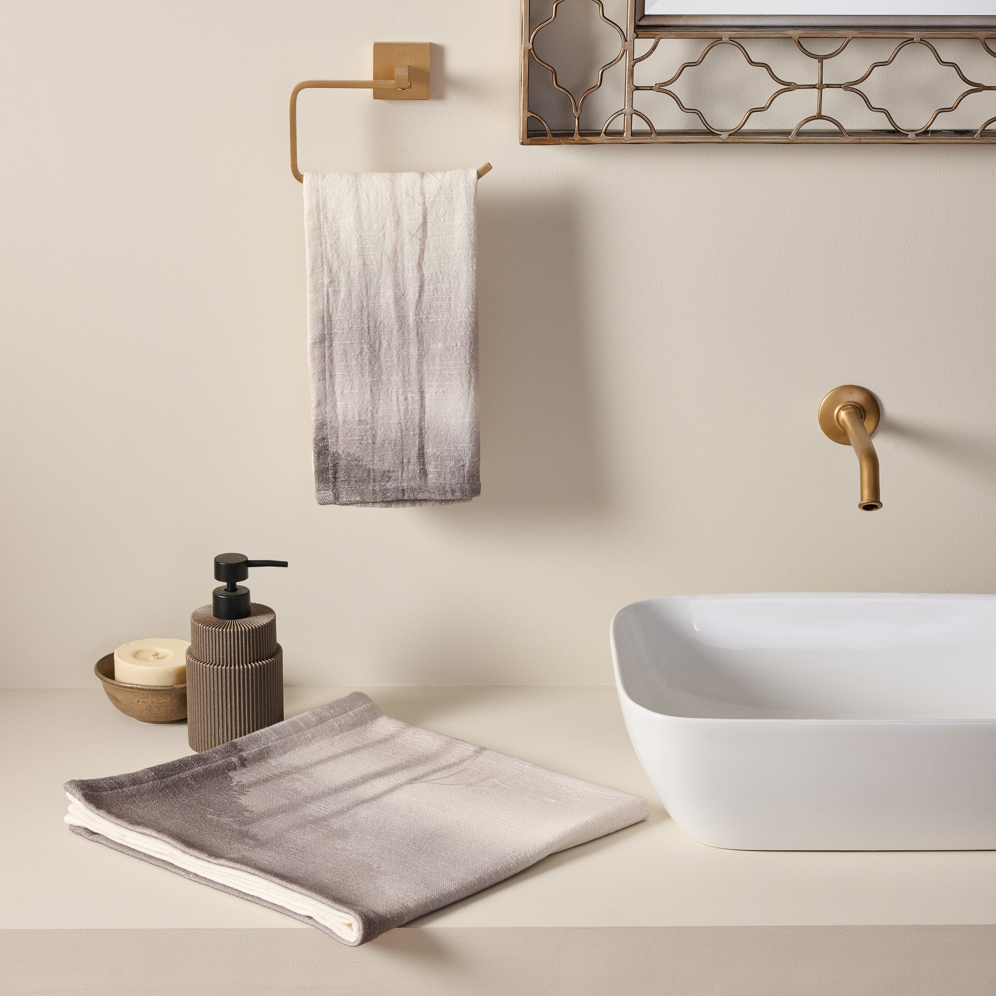 Mori Cotton Slub Bath Set