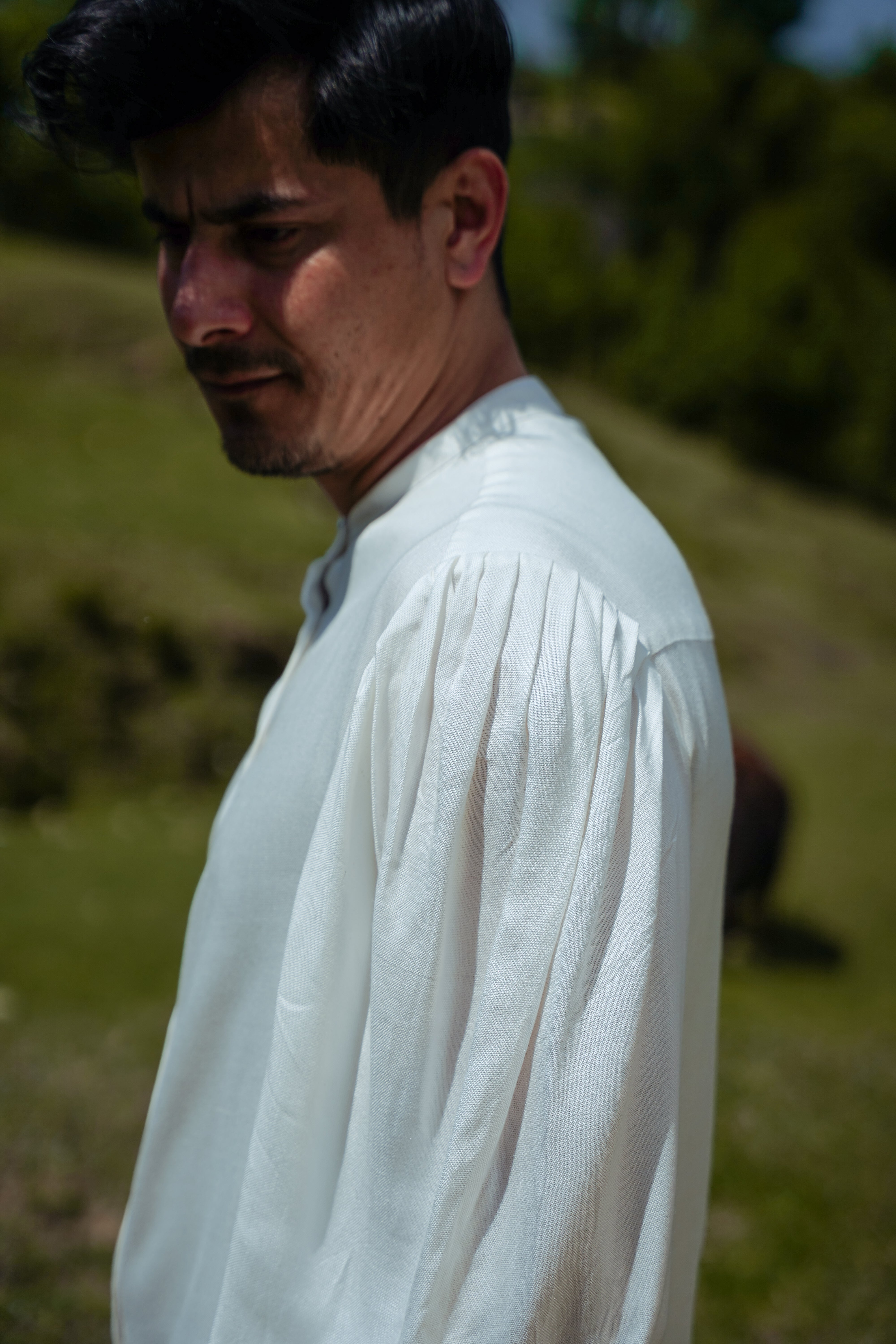 Lotus Silk Victorian Shirt