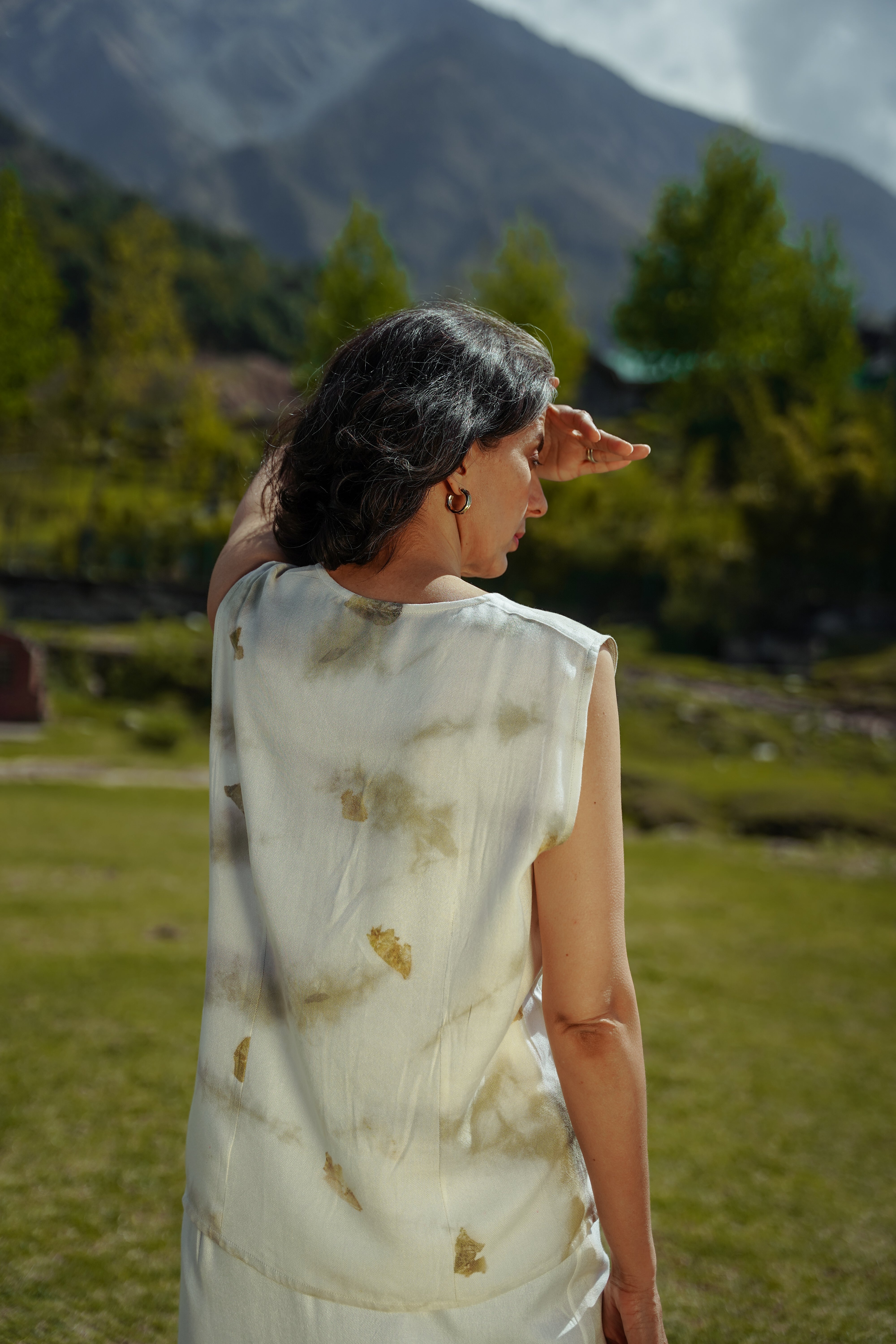 Lotus Silk Kurta Shirt