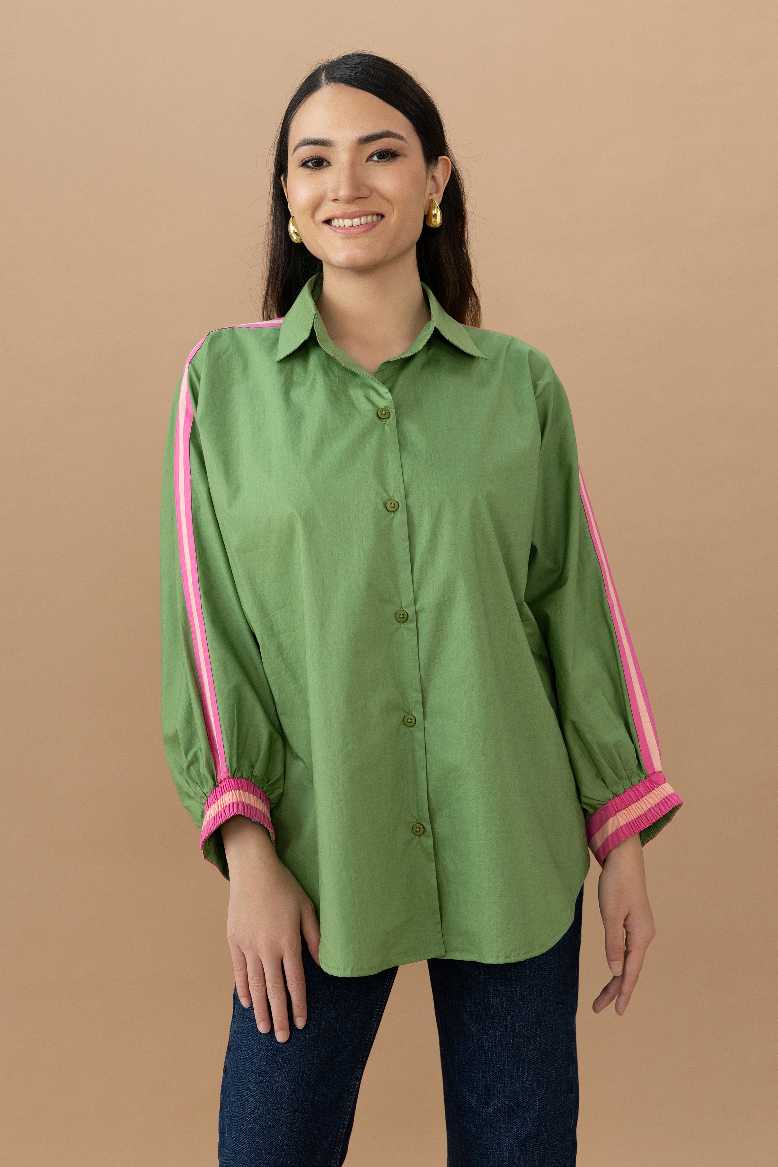 Harper Shirt - Olive
