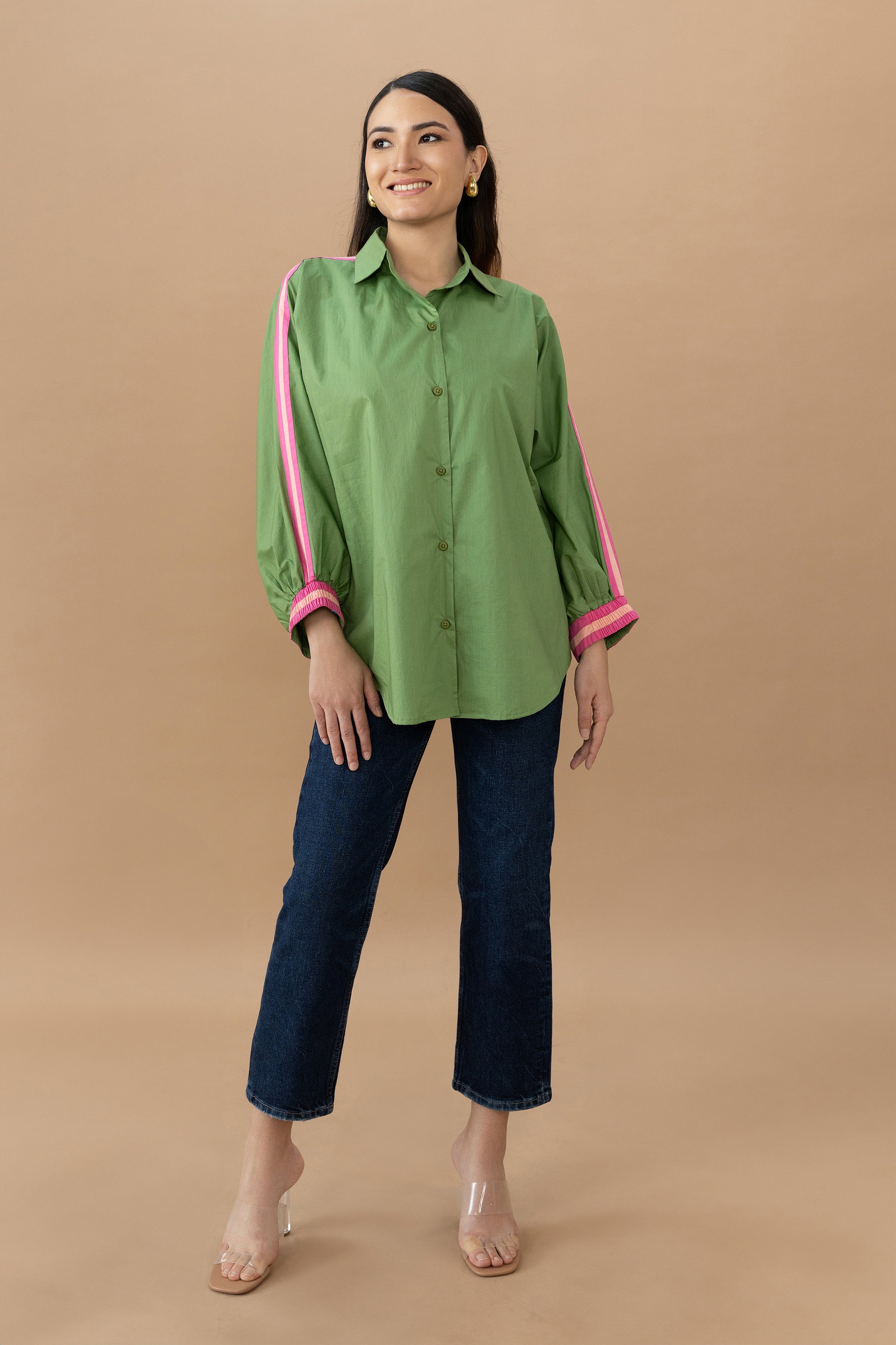 Harper Shirt - Olive