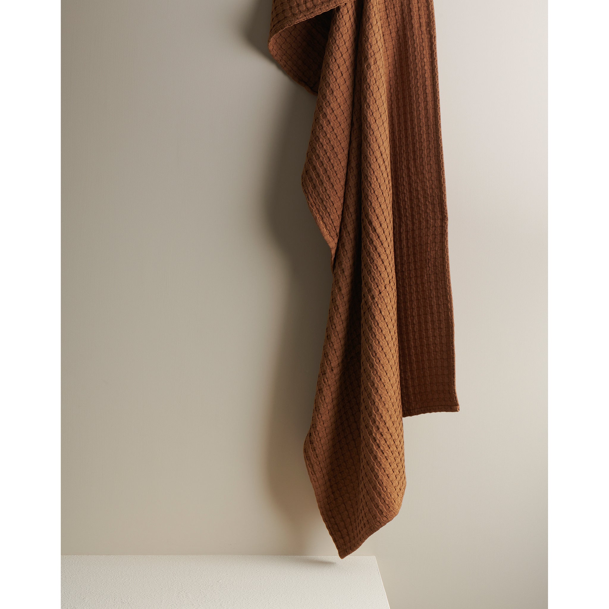 Beehive Cotton Bamboo Waffle XL Bath Towel