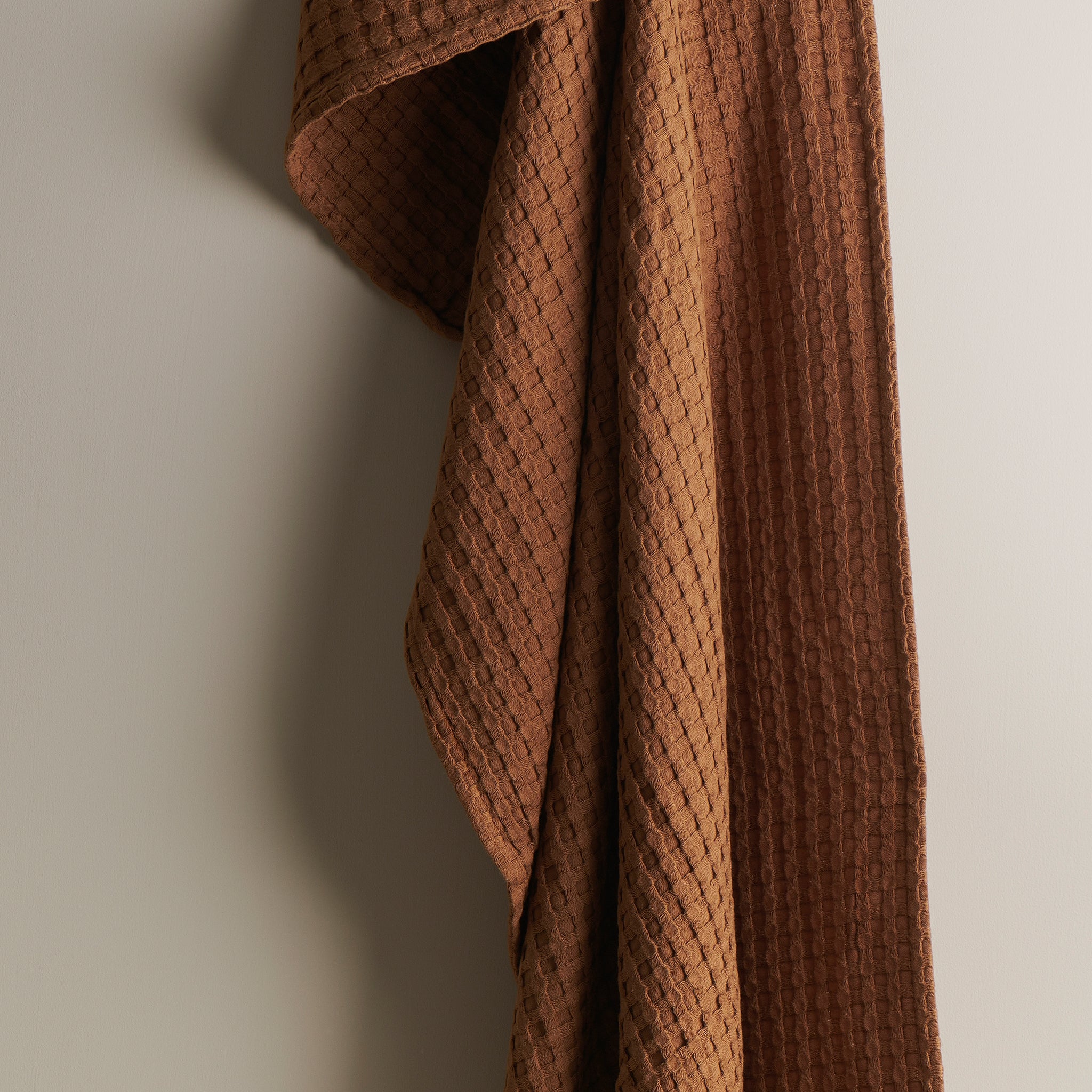 Beehive Cotton Bamboo Waffle XL Bath Towel