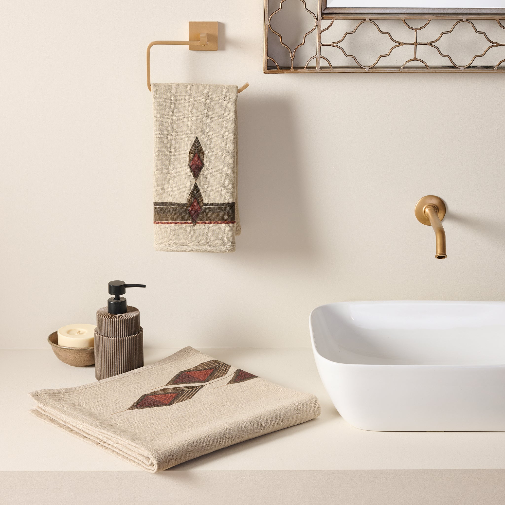 Yantra Cotton Hammam Terry Bath Set